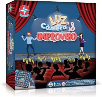 [PRIME] Jogo Luz, Câmera & Improviso - Estrela | R$ 48