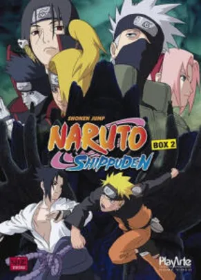Dvd Naruto Shippuden - Box 2 - 5 Discos - Saraiva