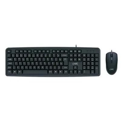 Kit Mouse e Teclado NTC Office Basic ABNT2 USB - NTOBX001