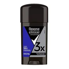 [+ por - R$16,29] Rexona Clinical Antitranspirante Creme Clean 58g