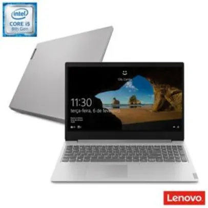 Notebook Lenovo, Intel® Core™ i5 8265U, 8GB, 1TB | R$2.099