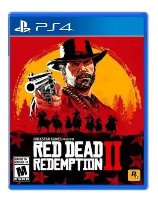 Red Dead Redemption 2  Standard Edition Rockstar Games PS4 Físico