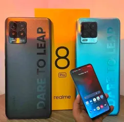 Smartphone Realme 8 Pro 128gb 4g Wi-Fi Tela 6.4'' Dual Chip 8gb Ram Câ