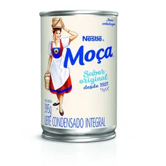 Leite Condensado MOÇA Lata 395g (LEVE 5 PAGUE 3)