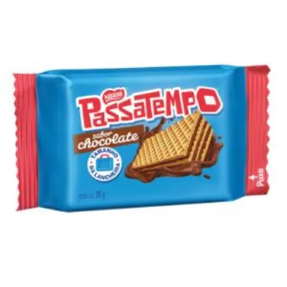 [Prime] Biscoito Mini Wafer Chocolate Passatempo 20g | R$ 0,78