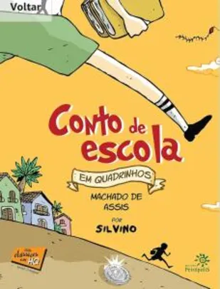 E-book: Conto de escola em quadrinhos, Machado de Assis por Silvino