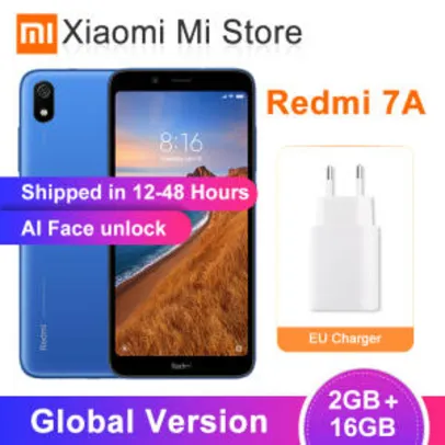 [Compra Internacional] Xiaomi redmi 7A - 2GB 16GB | R$ 353