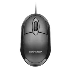 Mouse Classic Box Óptico Full Black USB - MO300