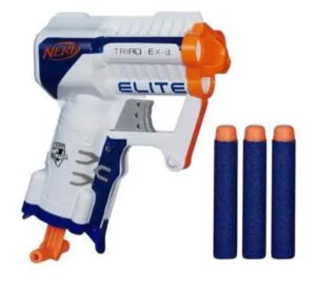 [APP] Lança Dardo Nerf Hasbro N-Strike Elite – Triad EX-3 A3845