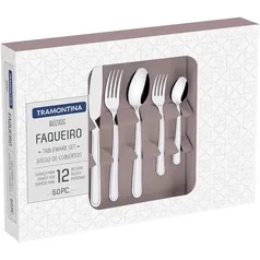 [App]Faqueiro Inox 60 Peças Búzios - Tramontina R$80