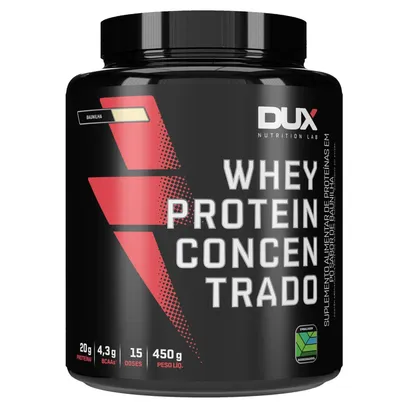 Foto do produto Whey Protein Concentrado Dux Nutrition - 450g - Baunilha