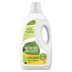 [Min 3] Sabão Líquido Vegano Sétima Geração Citrus 3 LT