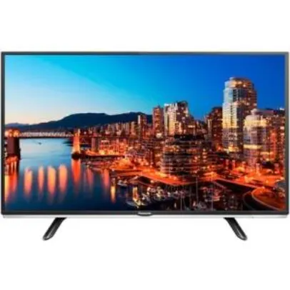 TV Panasonic LED 40” Full HD com 1 USB 2 HDMI e Media Player - TC-40D400B - R$1099