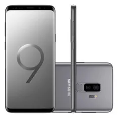 Smartphone Samsung Galaxy S9 Plus 128GB Cinza 4G Tela 6.2 Câmera 12MP Android 8.0