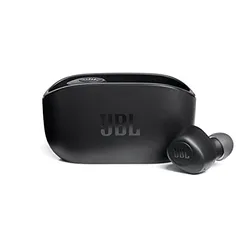 Fone de Ouvido Bluetooth JBL Wave 100TWS Intra-Auricular Preto - JBLW100TWSBLK