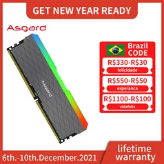 Memória RAM Asgard RGB 2x8GB 3200MHz