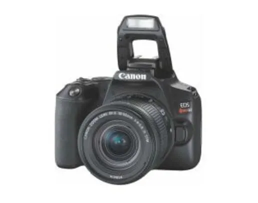 (PRIME) Câmera SL3 da Canon com lente 18-55 e frete grátis