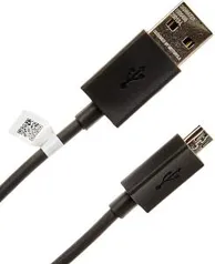 [PRIME] Cabo de Dados Micro USB Preto Original Motorola - 1.2 Metro | R$20