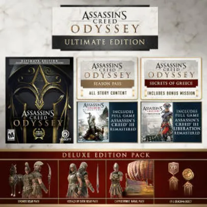 [Steam] Assassin's Creed Odyssey - GOLD Edition - R$65,99 + Remaster