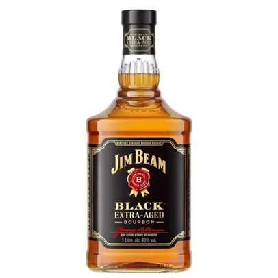 [ PRIME | MISSÃO R$ 99 ] Jim Beam Whisky Black Bourbon 1L