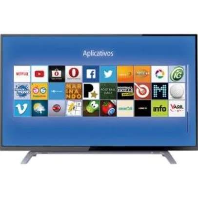 Saindo por R$ 1623,65: [AMERICANAS] - Smart TV LED 43" Semp Toshiba 43L2500 - R$ 1.623,65 | Pelando