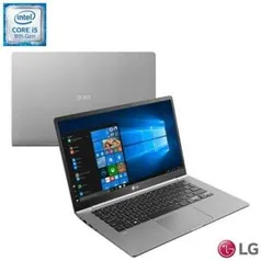 Notebook LG, Intel® Core™ i5 - 8250U, 8GB, 256GB SSD, Tela de 14” Titânio - R$4099