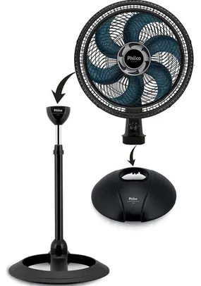 VENTILADOR 2 em 1 PHILCO PVT40AZ TURBO  220V