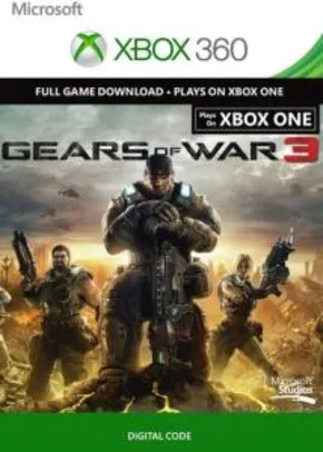 Saindo por R$ 7: Gears of War 3 Xbox 360/ONE Digital Code | Pelando