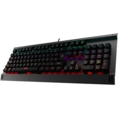 Teclado Mecânico Gamer Rawar Frontline W1, RGB, Switch Kailh Blue, ABNT2