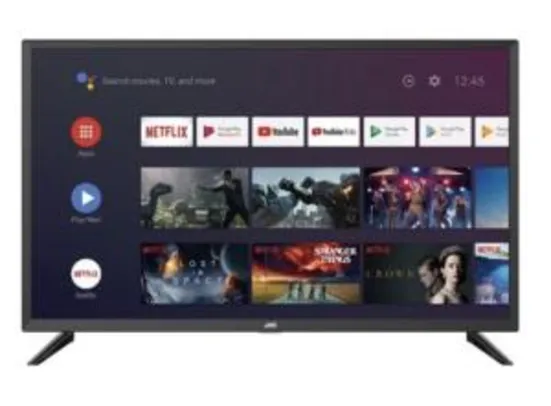 Smart TV LED 32" JVC LT-32MB208 HD Android de 32” | R$890