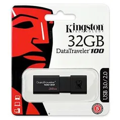 Pendrive Kingston 32GB Kingston - R$39