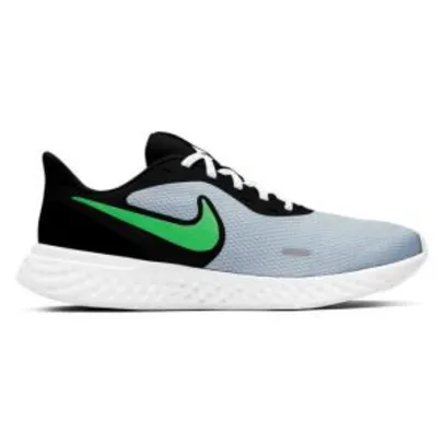 Tênis Nike Revolution 5 Masculino - Marinho e Verde R$190