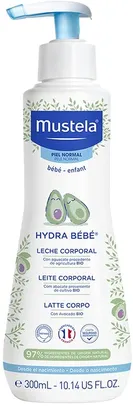 Hydra Bebê com Abacate Orgânico Mustela, Hidratante Corporal Infanti 300 Ml | R$45