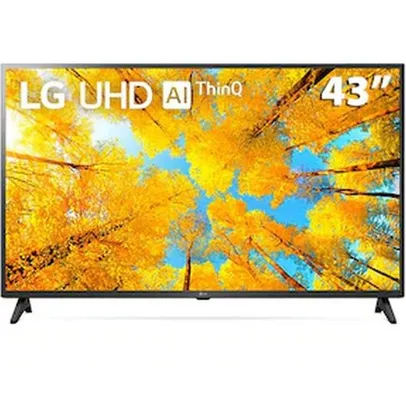 Smart Tv 43 Polegadas 4K UHD 43UQ7500 HDR ThinQ AI LG