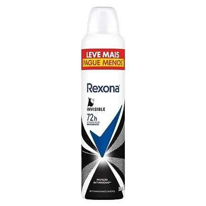 Antitranspirante Aerossol Invisible Rexona 250Ml