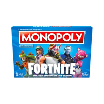 Jogo Monopoly Fortnite Hasbro R$ 95