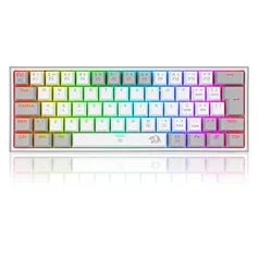 Teclado  Gamer Redragon Fizz RGB ABNT2 - Switch Blue