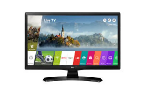 Smart TV LG 23,6 com Wi-Fi e WebOS
