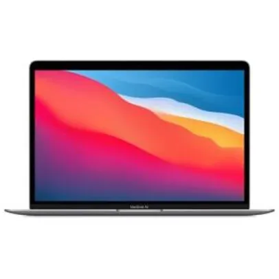 MacBook Air de 13" 256GB SSD e M1 da Apple Cinza-espacial | R$9999