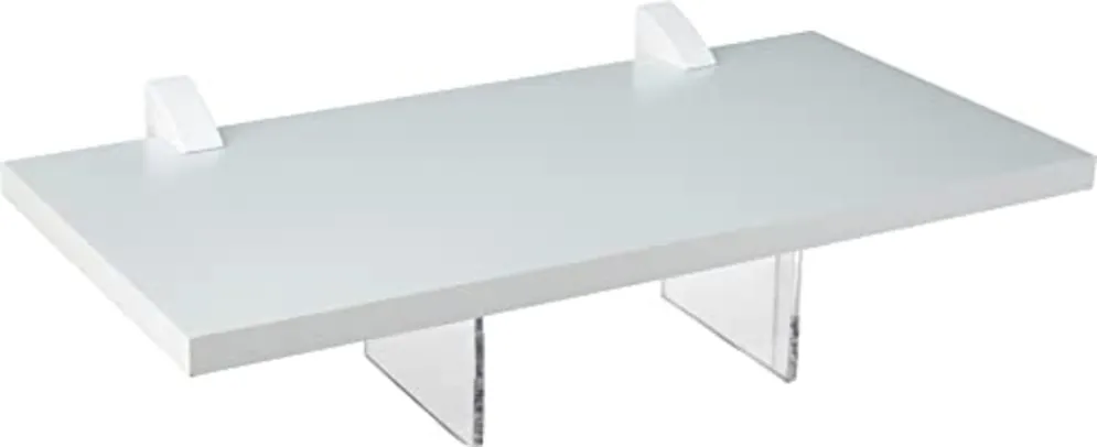 Saindo por R$ 16,91: Prat-K Concept Prateleira Reta, Branco, 1.5 X 20 X 40cm | Pelando