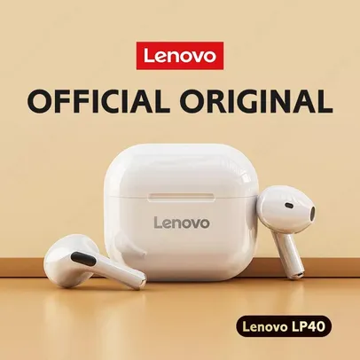 Fone de Ouvido TWS Lenovo LP40