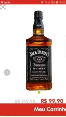 Whisky Americano Old N 7 Tennessee Jack Daniel'S 1L