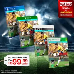 [Loja Física Americanas] PES 2018 99,99