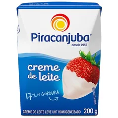 Creme de Leite UHT Piracanjuba - 200 g