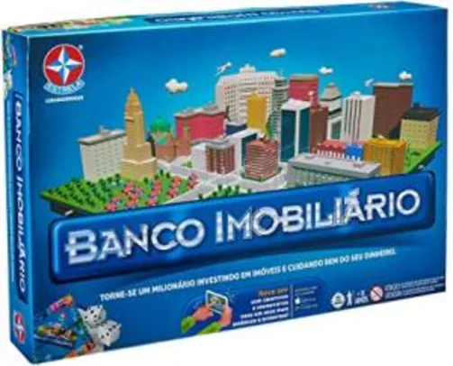 Saindo por R$ 96: [Prime] Jogo Banco Imobiliário Brinquedos Estrela | Pelando