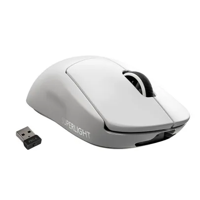 [Reembalado] Mouse Gamer Sem Fio Logitech G Pro X Superlight Lightspeed 5 Botões Programáveis Sensor Hero 25k Pow