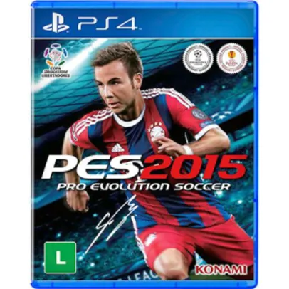 [Americanas] Game Pro Evolution Soccer 2015 - PS4 - R$ 9,95