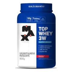 Top Whey 3w Mais Performance 900g Max Titanium