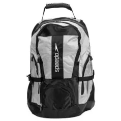 Mochila Speedo Office Notebook 35L - Prata e Preto - R$ 150