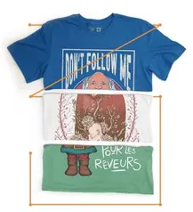 3 camisetas por R$99 na Chico Rei